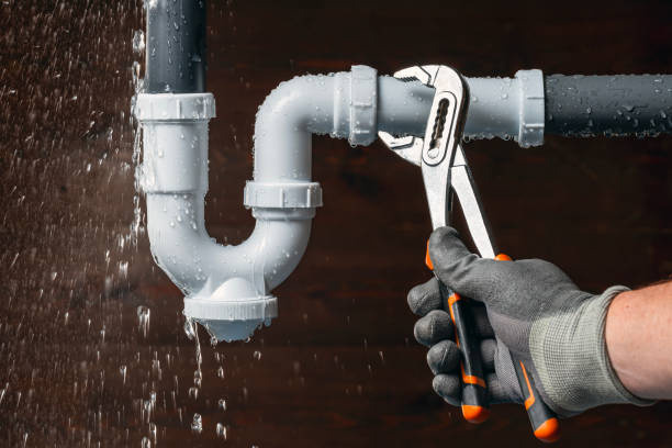 Professional Drain Cleaning technician working in Cedar Lake, IN